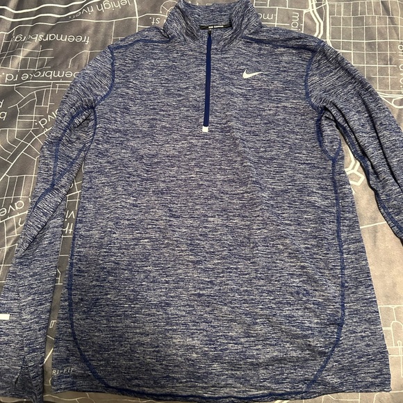 Nike Other - Nike Dri-Fit Running Quarter Zip, Medium, Indigo/Purple/Blue color